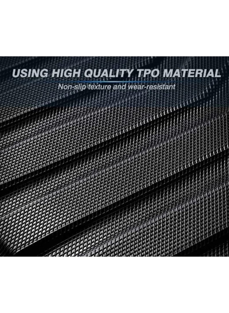 Premium TPE Car Floor Mats - Laser-Measured Custom Fit All-Weather Protection, Heavy Duty Odorless Interior Shield for Luxury Compact SUVs - Image 3
